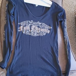 Biker top from Full Throttle